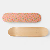 Sweet Summer Peach Muster Skateboard (Horizontal)