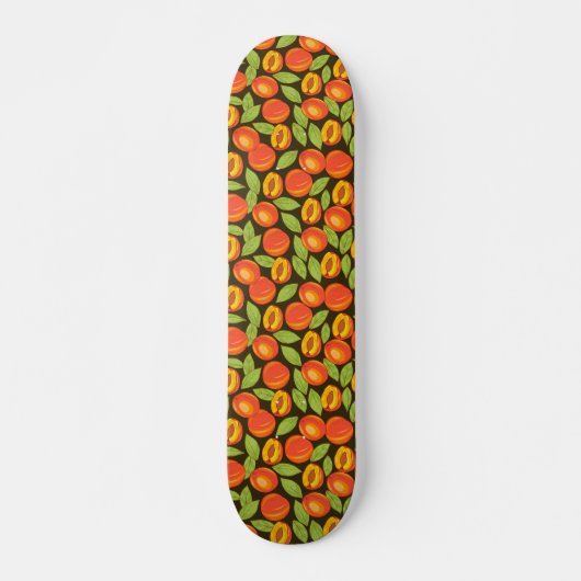 Sweet Summer Peach Muster Skateboard (Vorne)