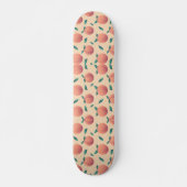 Sweet Summer Peach Muster Skateboard (Vorne)