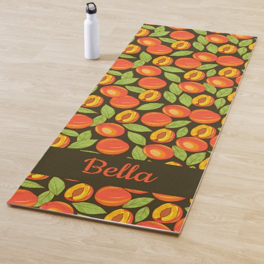Sweet Summer Peach Muster Yogamatte (Beispiel)