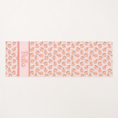 Sweet Summer Peach Muster Yogamatte (Vorderseite (Horizontal))