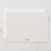 Sweet Summer Red Cherries Garden Feiertagskarte (Rückseite)