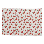 Sweet Summer Red Cherries Garden Kissenbezug (Rückseite)