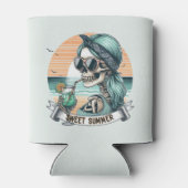Sweet Summer - Skeleton Beach Vibe Dosenkühler (Rückseite)