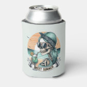 Sweet Summer - Skeleton Beach Vibe Dosenkühler (Kanne Rückseite)