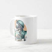 Sweet Summer - Skeleton Beach Vibe Kaffeetasse (Vorderseite Links)