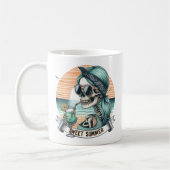 Sweet Summer - Skeleton Beach Vibe Kaffeetasse (Links)