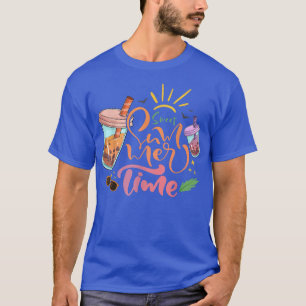 Sweet Summer Time Bubble Tea Liebhaber des Sommeru T-Shirt