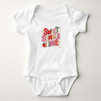 Sweet Summer Time Coquette Strawberry Retro Strand