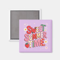 Sweet Summer Time Coquette Strawberry Retro Strand