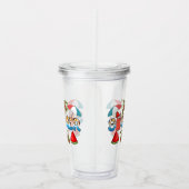 Sweet Summer Time | Farbenfrohe Wassermelone Acryltrinkbecher (Rechts)