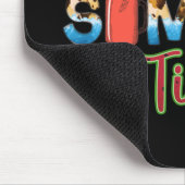 Sweet Summer Time | Farbenfrohe Wassermelone Mousepad (Ecke)