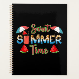 Sweet Summer Time Farbenfrohe Wassermelone Planer