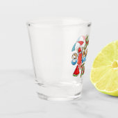 Sweet Summer Time | Farbenfrohe Wassermelone Schnapsglas (Links)