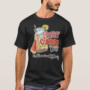 Sweet Summer Time Librarian Off Duty Last Day of S T-Shirt