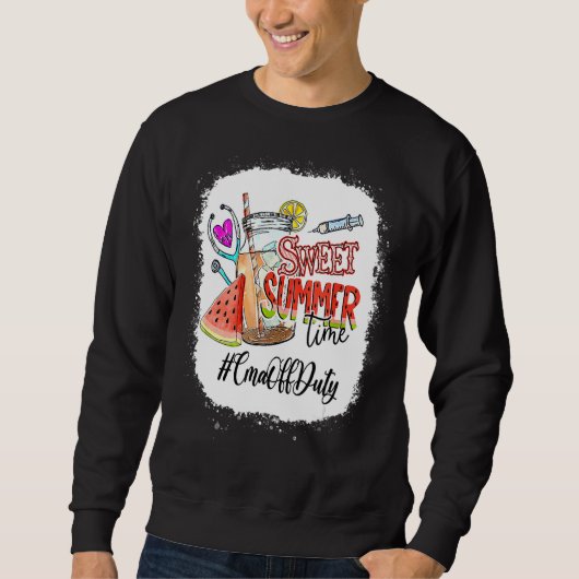 Sweet Summer Time Watermelon Sweatshirt (Vorderseite)