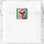 Sweet Summer Vibes: Ice Cream Delight Stickers (Tasche)