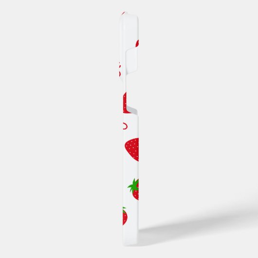 Sweet Summer Vibes: Strawberry iPhone Hülle (Linke Seite)
