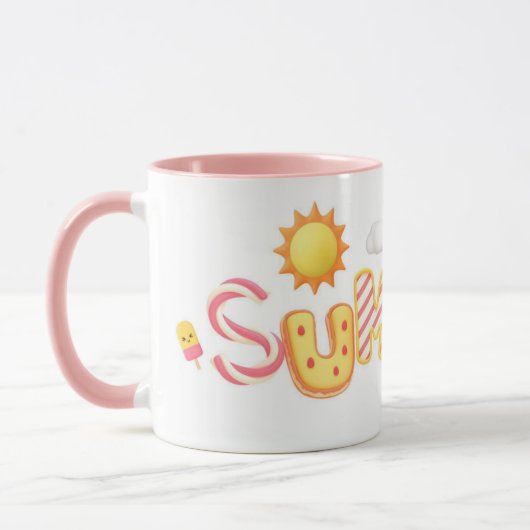 ☀️ Sweet Summer Vibes Tasse ☀️ (Links)