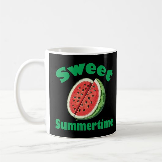Sweet Summertime Watermelon Kaffeetasse (Links)