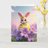 Sweet Surprise Creature Card Karte (Gelbe Blume)
