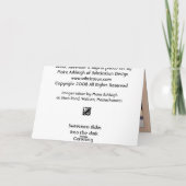 Sweet Surrender Karte (Rückseite)