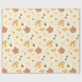 Sweet Sweet Honey Bee Geschenkpapier (Flach)