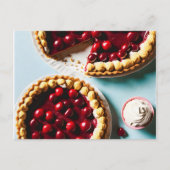 Sweet Tart, Dessert, Postüberquerung Postkarte (Vorderseite)