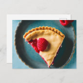 Sweet Tart, Dessert, Postüberquerung Postkarte (Vorne/Hinten)