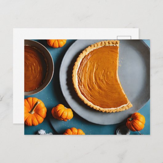 Sweet Tart, Dessert, Postüberquerung Postkarte (Vorne/Hinten)