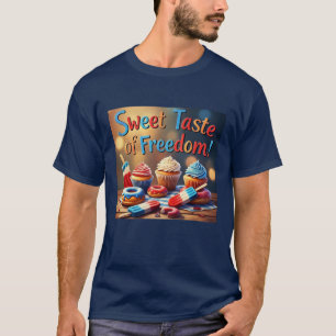 Sweet Taste of Freedom Desserts Männer T - Shirt