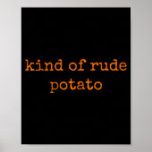 Sweet Tato And Kind Of Rude Tato Cute Couples - Pa Poster (Vorne)