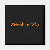 Sweet Tato And Kind Of Rude Tato Funny Matching Co Magnet (Vorne)