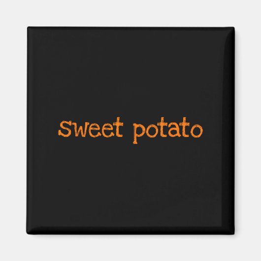 Sweet Tato And Kind Of Rude Tato Funny Matching Co Magnet (Vorne)