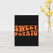 Sweet Tato And Kind Of Rude Tato Karte (Gelbe Blume)