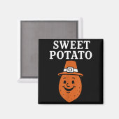 Sweet Tato And Kind Of Rude Tato  Magnet (Vorderseite/Rückseite)