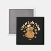 Sweet Tato And Kind Of Rude Tato Magnet (Vorderseite/Rückseite)