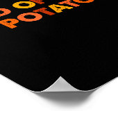 Sweet Tato And Kind Of Rude Tato  Poster (Ecke)