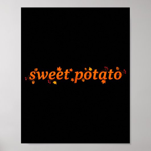 Sweet Tato And Kind Of Rude Tato Poster (Vorne)