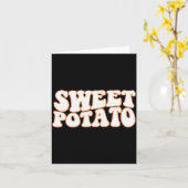 Sweet Tato And Kind Of Rude Tato, Thanksgiving Cou Karte (Gelbe Blume)