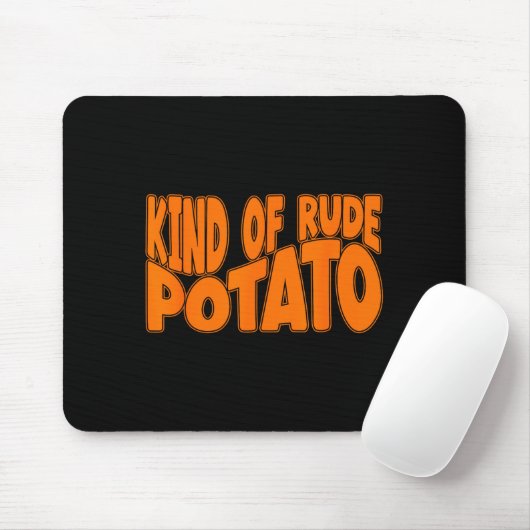 Sweet Tato And Kind Of Rude Tato, Thanksgiving Cou Mousepad (Mit Mouse)