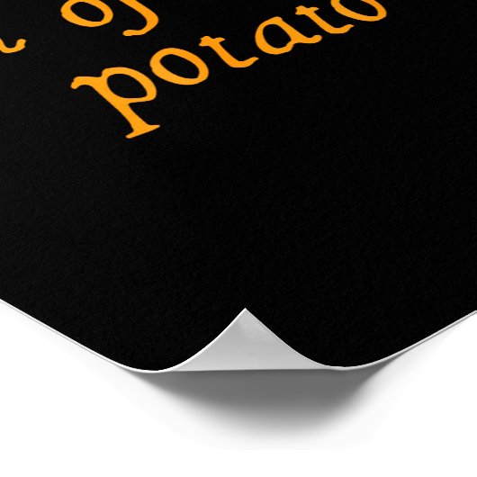 Sweet Tato, Kind Of Rude Tato, Matching Thanksgivi Poster (Ecke)