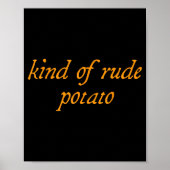 Sweet Tato, Kind Of Rude Tato, Matching Thanksgivi Poster (Vorne)