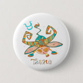 Sweet Taurus Bull Button (Vorderseite)