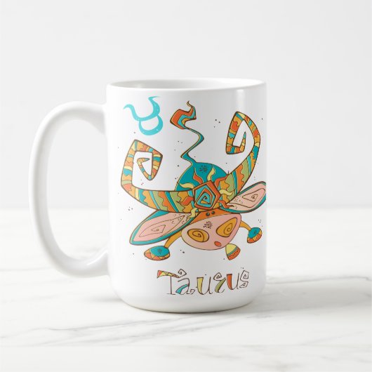 Sweet Taurus Bull Kaffeetasse (Links)