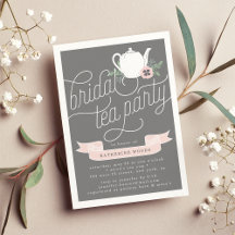 Sweet Tea | Bridal Tea Party Einladung