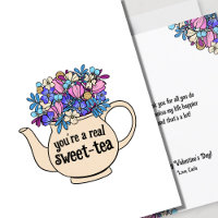 Sweet Tea Illustriert Valentine's Day Card
