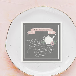 Sweet Tea | Personalisiertes Bridal Tee Party Serviette