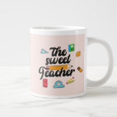 Sweet Teacher - Soft & Lovely Jumbo-Tasse (Rechts)
