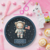 Sweet Teddy Bear Astronaut Boy Showpaper Teller (Party)
